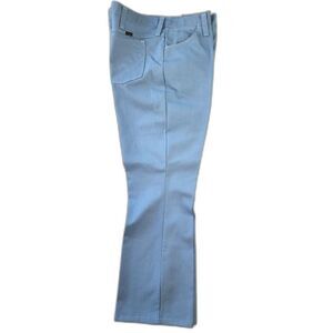Vintage 70's Wrangler Men's Light Blue Denim Jeans Size 38 x 30